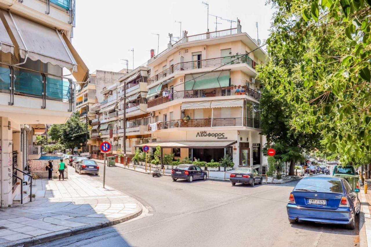 Happy Traveller - Luxury, Free Parking Apartment Солун Екстериор снимка