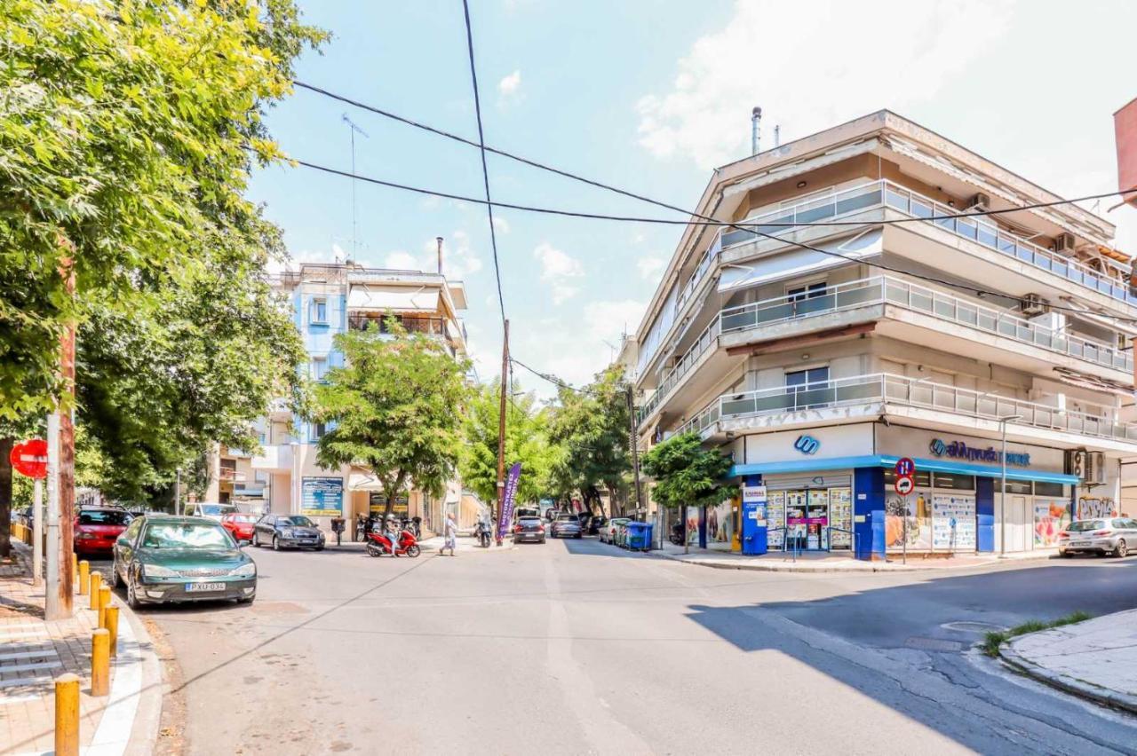 Happy Traveller - Luxury, Free Parking Apartment Солун Екстериор снимка