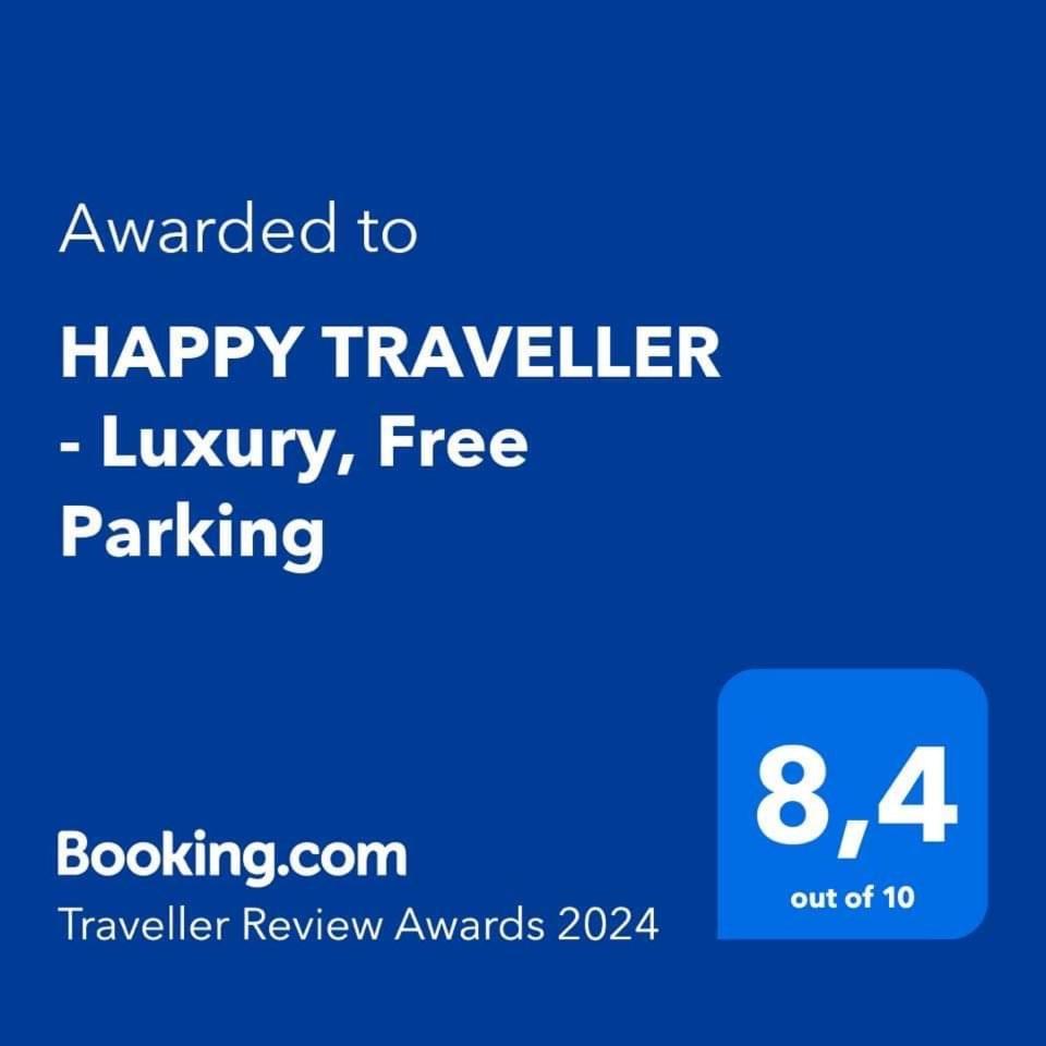 Happy Traveller - Luxury, Free Parking Apartment Солун Екстериор снимка